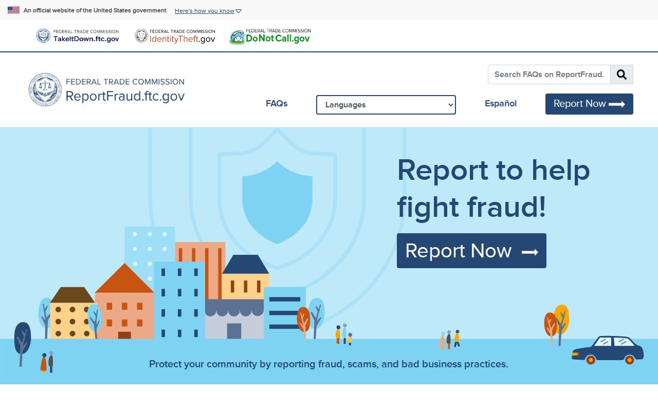 Bessemer neighbors using the FTC fraud reporting service